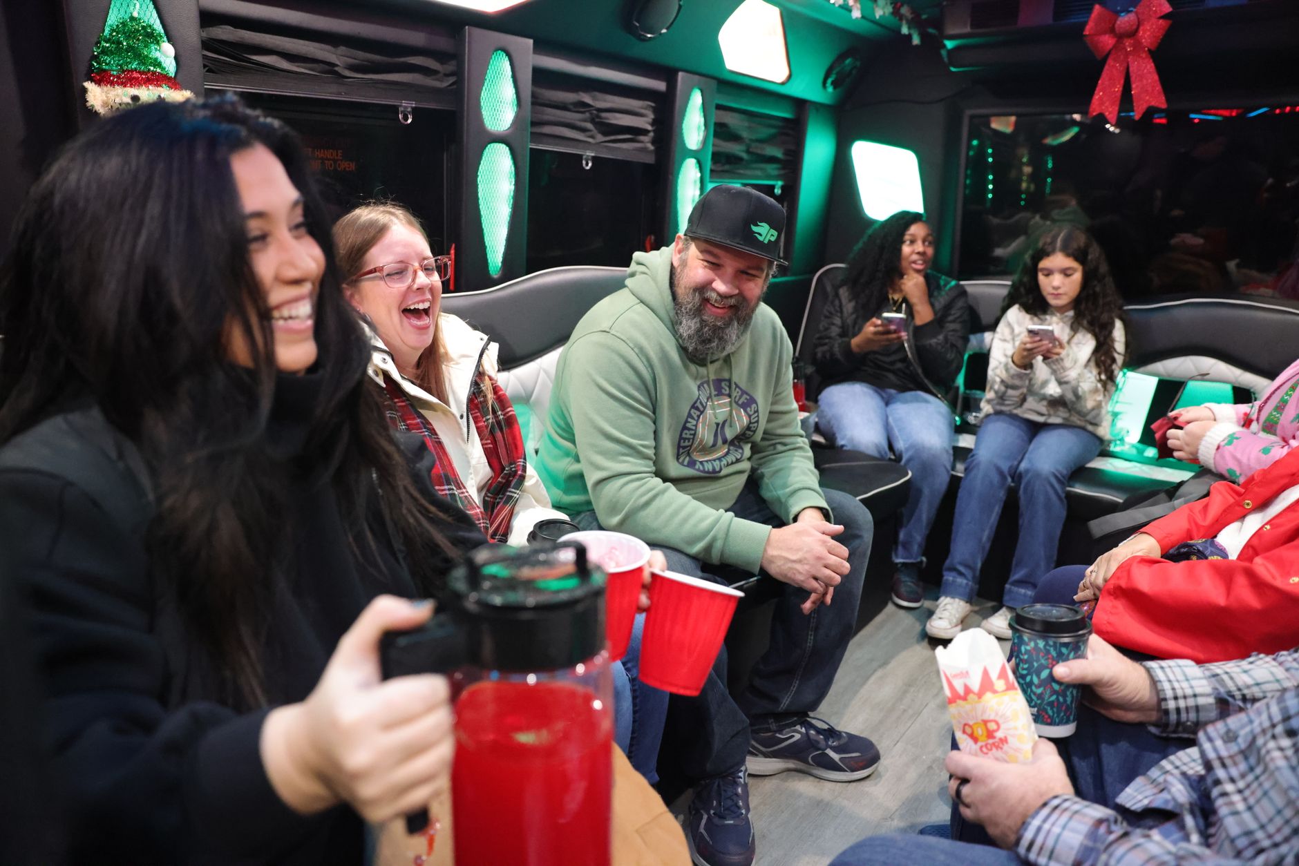 Shaw Party Bus Rental in the Washington DC metro